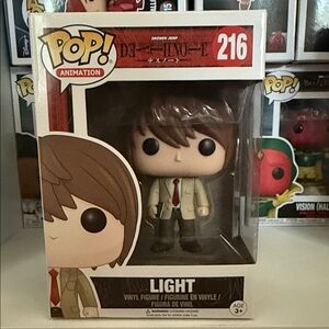 Funko Pop! Animation Light with Brown Hair and Beige Suit